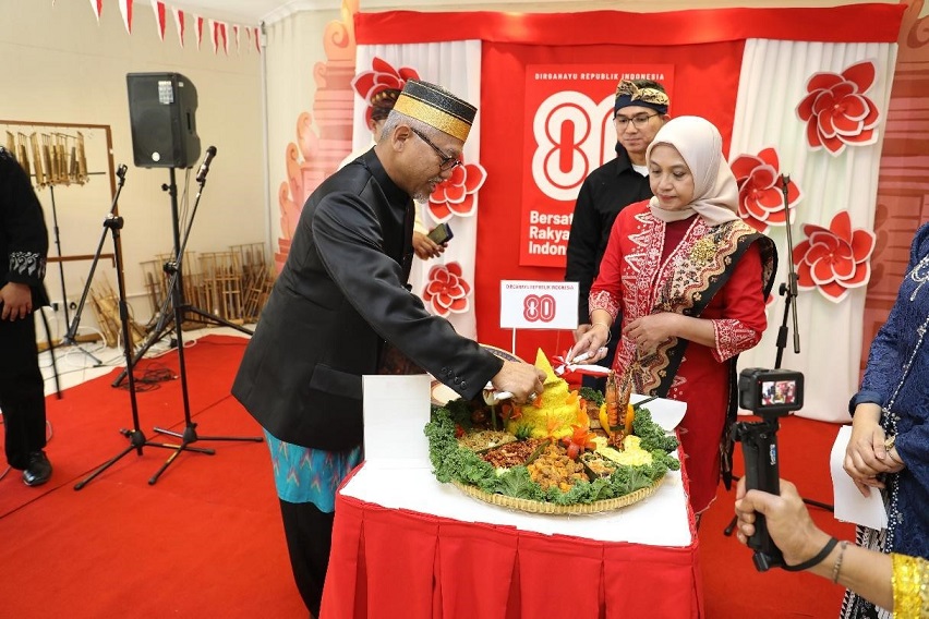 KBRI Windhoek Rayakan HUT ke-80 RI, Jalin Kebersamaan WNI di Namibia dan Angola