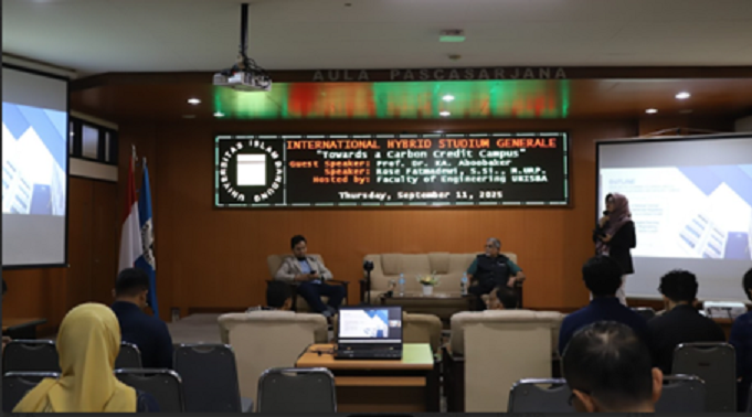 Unisba Gelar International Seminar “Campus Carbon Credit Initiative”