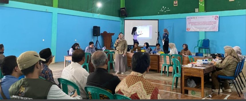 Tim PKM FK Unisba Beri Edukasi dan Lakukan Skrining Kesehatan Jantung di Desa Pangauban