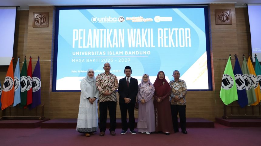 Tiga Sosok Baru di Jajaran Pimpinan Unisba: Semangat Baru untuk Kampus yang Kian Berdaya