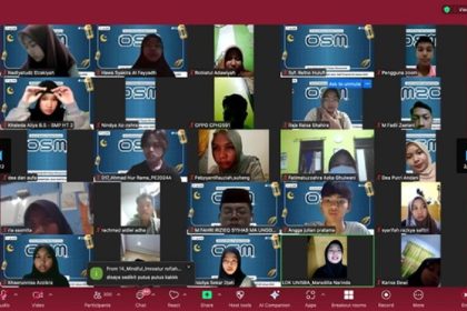 LDK TM Al Asy’ari Unisba Bersama Olimnus Sukses Gelar Olimpiade Online Nasional