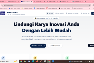 KI Virtual LPPM Unisba Permudah Perlindungan Inovasi Akademik