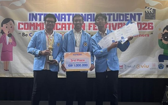 Mahasiswa Fikom Unisba Ukir Prestasi Internasional, Raih Juara 3 Videografi ISCF 2026