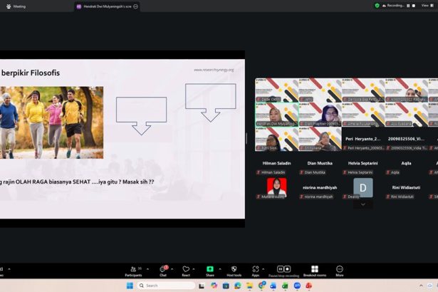 Research Talk Series 03 FEB Unisba: Mahasiswa Magister Manajemen Dibekali Teknik Penyusunan Kuesioner Tesis yang Valid dan Reliabel