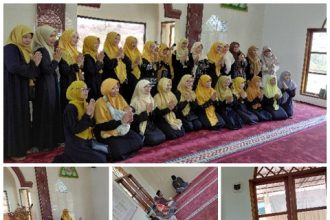 Majelis Ta’lim Ibu-Ibu Masjid Al Ukhuwah Unisba Bagikan 135 Paket Sembako dalam Bakti Sosial Ramadan 2026