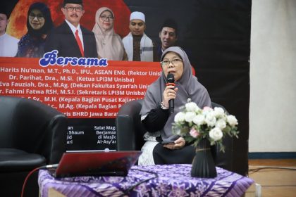 Unisba Gelar Simulasi Samagaha dan Salat Gerhana Sambut Gerhana Bulan Total 3 Maret 2026