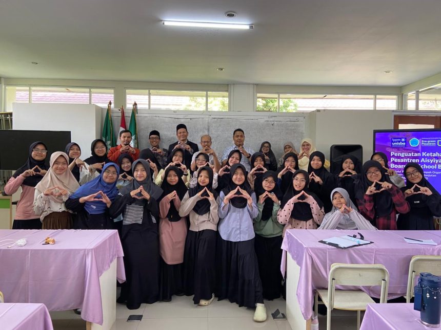 LPPM Unisba Dorong Ketahanan Pesantren melalui Program Kompos Berkelanjutan di ABS Bandung