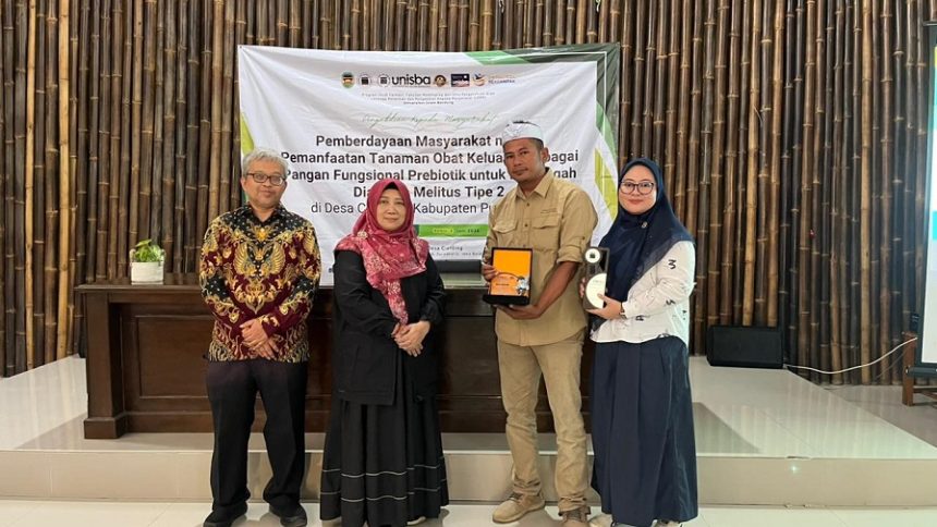 Cegah Diabetes Melitus Tipe II, Farmasi Unisba Edukasi Pemanfaatan Toga dan Pangan Fungsional di Purwakarta