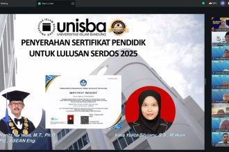 Unisba Apresiasi Lulusan Serdos 2025 dan Matangkan Persiapan Nominator Sertifikasi Dosen 2026