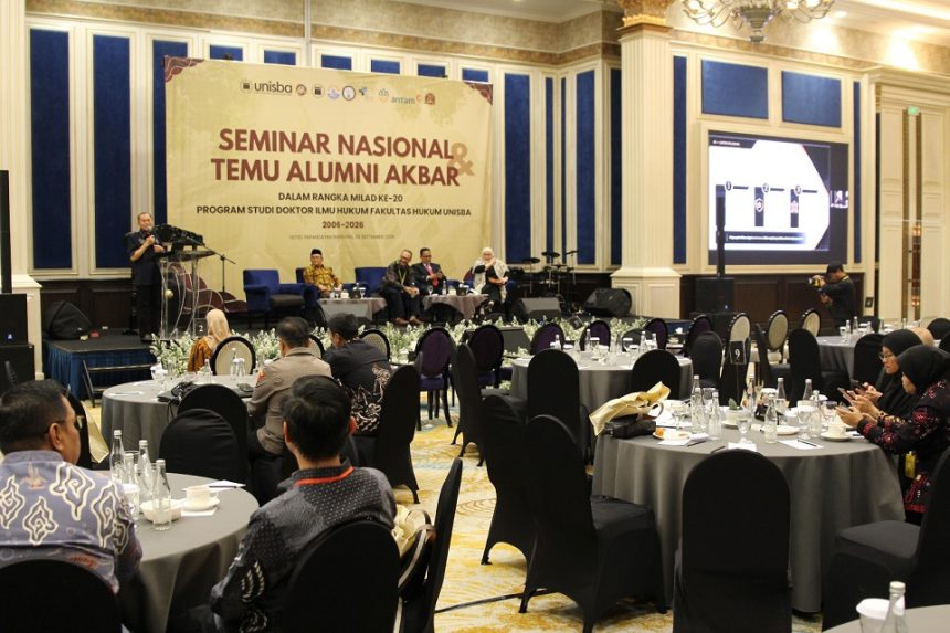 20 Tahun Doktor Ilmu Hukum Unisba, Alumni Dorong Penegakan Hukum yang Adil dan Berintegritas