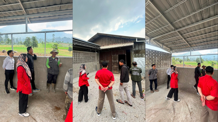 SDGs Center Tel-U Evaluasi Pembangunan TPS3R Tarumajaya, Perkuat Pengelolaan Sampah Berbasis Masyarakat